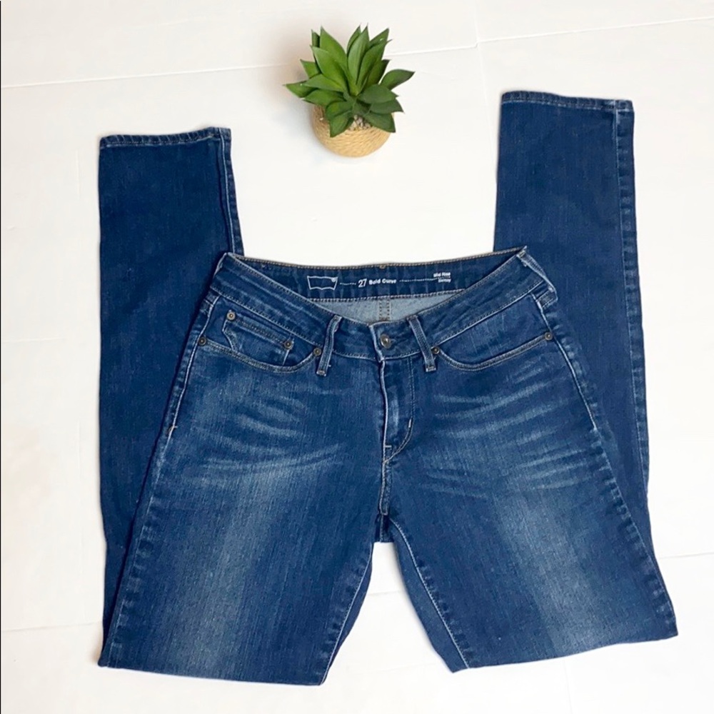 Levi's Bold Curve Women's Size 27 Mid Rise Jeans